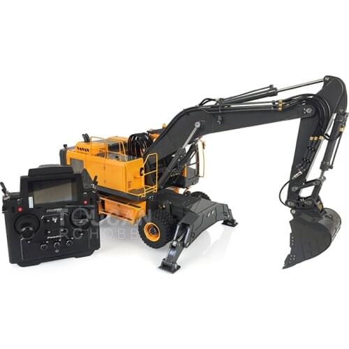 LESU Aoue ET30H 1/14 CNC Metal Hydraulic Wheeled RC Excavator Model Assembled Painted Outdoor Toys THZH1185-SMT5
