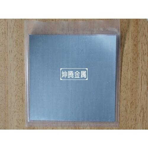 Indium Sheet, Indium Foil, Indium Film, Indium Paper 250x250x0.2mm, Laser Electronic Electrode Material