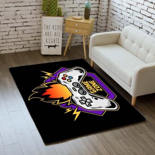 Fashion Decor Home Entrance Doormat Game Console Print 3D Carpet Living Room Bedroom Rug Soft Non-slip Bathroom Kitchen Mat