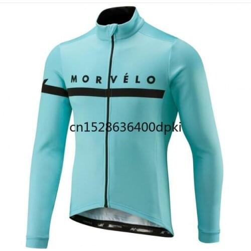 Cycling Jersey spring/autumn team Morvelo long sleeve mens cycling jersey Ropa Ciclismo Bike bicycle clothes Clothing 2021
