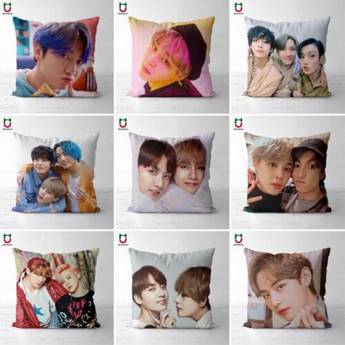 Kpop Cushion Kpop Pillowcase Version 20 Cushion Cover Square Poszewka 40x40CM 45x45CM