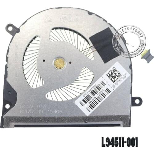 Laptop CPU Cooling Fan ND75C39 -19H06 DC5V 0.5A 4PIN for HP Envy X360 13Z-AY TPN-C147 L94511-001