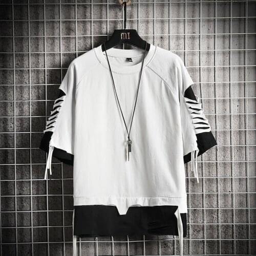 2021 Summer New Products Round Neck Sports T-Shirt Mens Japanese Clothing Street T-Shirt Mens T-Shirt Fashion Breathable Men