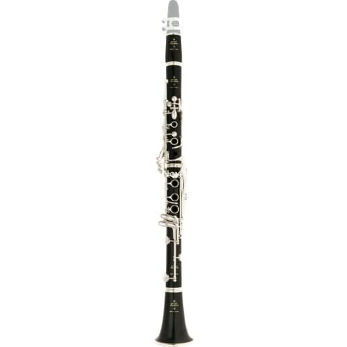 Professional Buffet Crampon R13 Bb Clarinet 17 keys Bakelite or Ebony Wood Body Sliver Plated Keys Musical instrument With Case