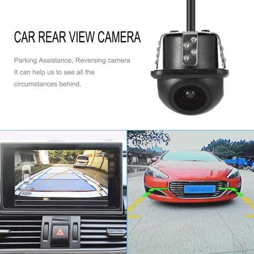 Waterproof Wide Angle Car Backup Rear View Camera With Mirror Image Convert Line Reverse Camera Parking Assistance System
