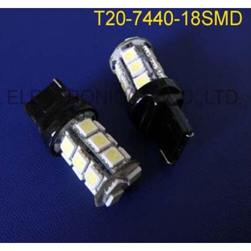 High quality 12V 3W T20 7440 Car led Rear lights,W21W led Rear Fog Lamp,Reverse lights Auto Led Tail Bulbs free shpping 5pcs/lot