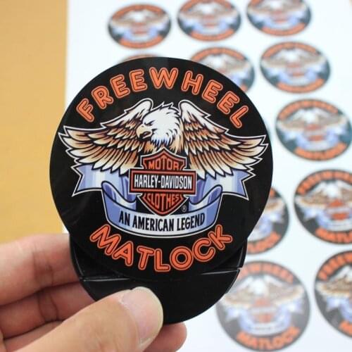 Customized high quality waterproof easy tear off labels, custom making logo stickers