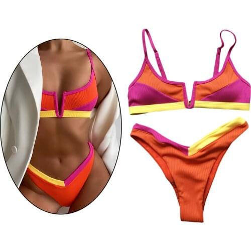 Women Bikini Set Swimsuit Push Up Bra Swimwear Bathing Suit Beachwear