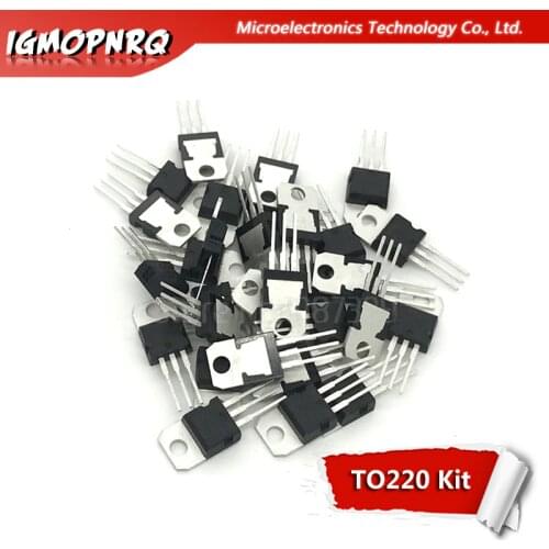 14pcs*2values 28pcs L7805 L7806 L7808 L7809 L7812 L7815 L7824 L7905 L7906 L7908 L7909 L7912 L7915 LM317 TO220 kit