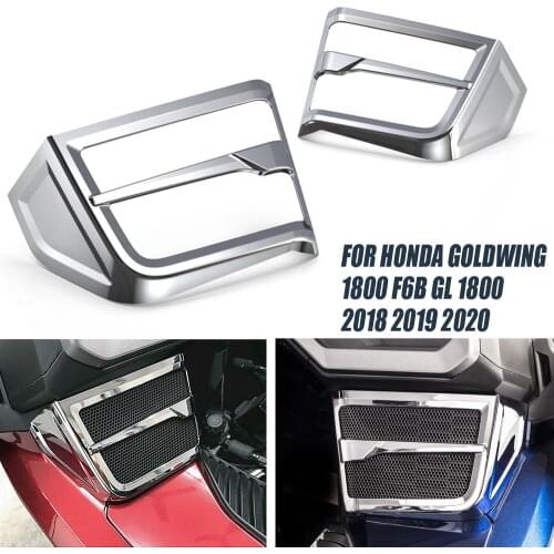 For Honda Goldwing 1800 F6B GL1800 2018 2019 2020 New Motorcycle Chrome Speaker Grille