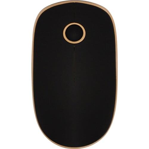 2.4G Wireless Mouse Ergonomic Optical Computer Gaming Black Mute Mice For Desktop Laptop