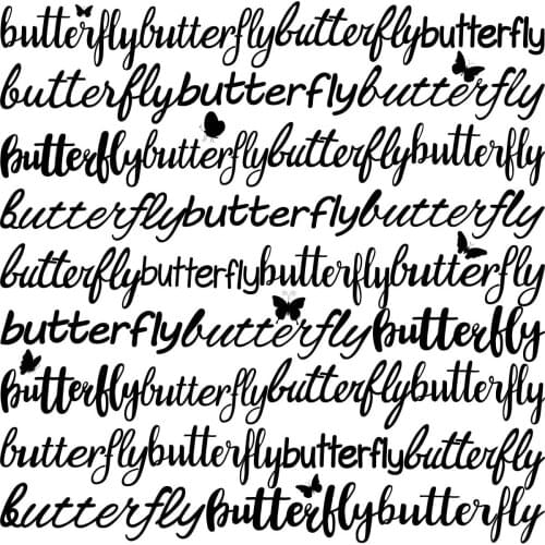 DABOXIBO Text Clear Stamps Mold For DIY Scrapbooking Cards Making Decorate Crafts 2021 NEW Arrival