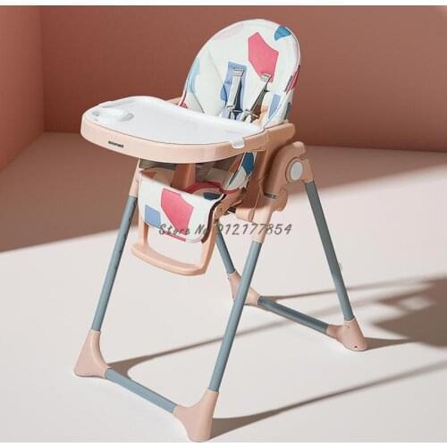 Baby Dining Chair, Baby And Child Eating, Dining Table Seat, Household Seat, Reclining, Multi-function, Folding And Portable