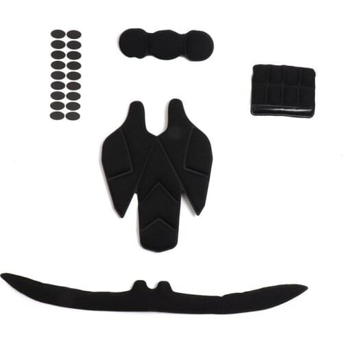 Foam Padding Kit 22PCS Head Protection Liner Inner Protective Pads Replacement Universal Cushion Mat Set for Bike Cycling Helmet