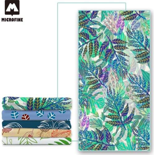 Microfine Microfiber Beach Towel Large Women Swimming Pool Bath Towel Fast Dry Mat Fiber Summer Custom Travel Blanket For Kids