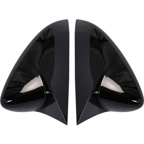 NEW-Car ABS Rearview Mirror Cover Rear View Cap Trim for Mazda 3 Axela 2020