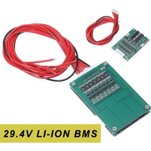 New Arrival 29.4V 20A 7S Li-ion Lithium Battery BMS Protection Board w/ Balance Durable Batteries Protective Panel