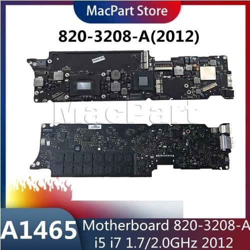 Laptop Mother board A1465 Logic board For MacBookAir 11' cpu 1.3GHZ 1.4GHZ 1.7GHZ 4G 8G 820-3435-B i5 i7 Mid 2013 2014