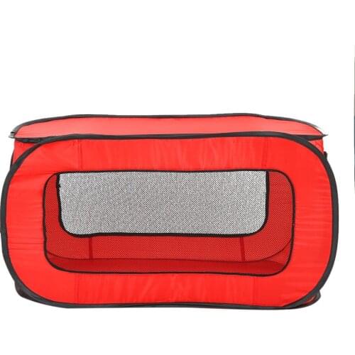 Portable Folding Dog Cat Tent Kennels Breathable Pet Travel Fence Cage Rectangular Playpen Outdoor Pet Supplies