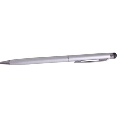Touch Stylus Pen Pointer for iPhone 3G 3 4G iPad 2 HTC Silver Capacitive DJA99