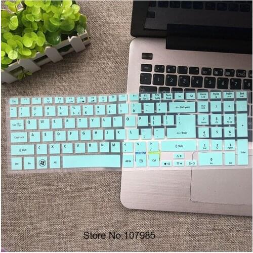 15 15.6 inch Silicone Waterproof laptop keyboard cover Protector Film For Acer Aspire V15 Nitro Black BE VN7-571G 572G 573G