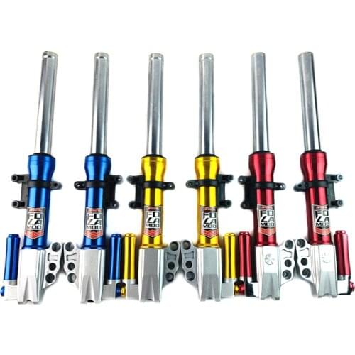Universal 27 /30 core 360 to 400mm Motorcycle Front Suspension Hydraulic Front Shock Absorbers For Yamaha Scooter BWS RSZ WISP