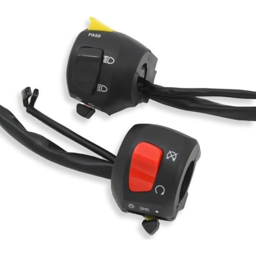 Light Riding 3X Motorcycle Accessories Left and Right Handle Switch Assembly Left and Right Switch