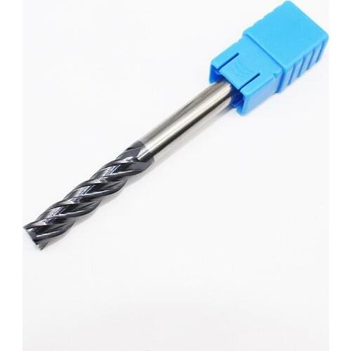 1PCS HRC50 8mm Solid Carbide Endmills ENDMILL 4 Flute D8X30LXD8X100L Standard Length Side milling Slotting Profiling face mill