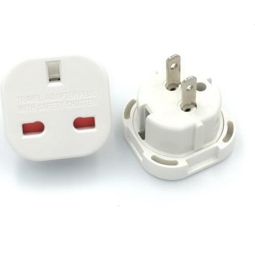 American US AU Plug Adapter British UK To US Japan Travel Adapter Electric Plug Power Charger Sockets AC Converter Outlet