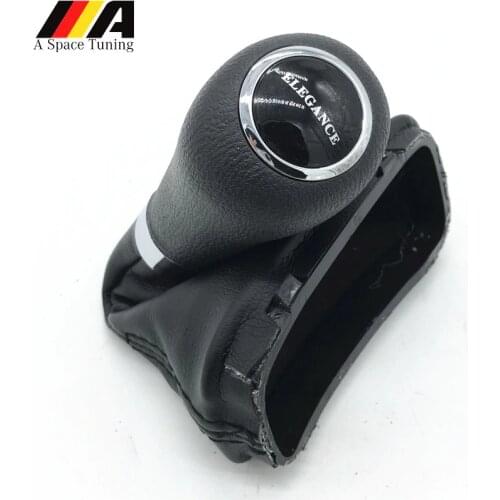 Automatic Car Shift Gear Knob Leather Boot Gaitor Cover For Mercedes Benz W204(C63 C204) W207(C207) CLASSIC AVANTGARDE ELEGANCE