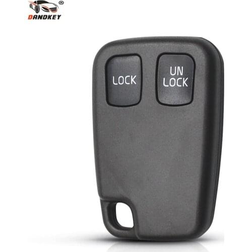 Dandkey Replacement Auto Key Cover For Volvo S40 S60 S70 S80 V40 V70 XC90 XC70 2 Buttons Remote Car Key Shell Case