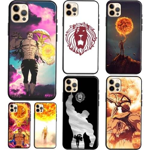 Escanor The Seven Deadly Sins TPU Case For iPhone 11 Pro Max 12 mini X XS Max XR 5S SE 2020 6S 7 8 Plus Back Cover