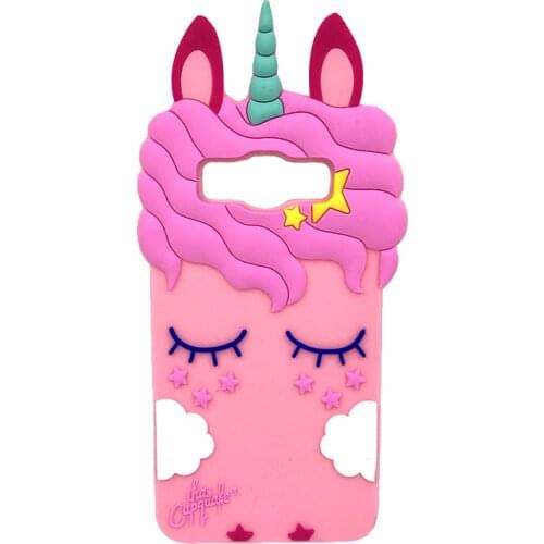 Phone Case For Samsung Galaxy A5 A 5 2015 Soft Silicone 3D Cartoon Unicorn Back Cover For Samsung A 5 A5 2015 Case A500 A500F