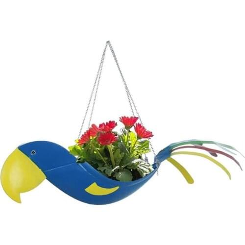 Parrot Flowerpot Simulation Animal Flowerpot Indoor And Outdoor Home Gardening Garden Plant Flowerpot Garden Decoration Ornament