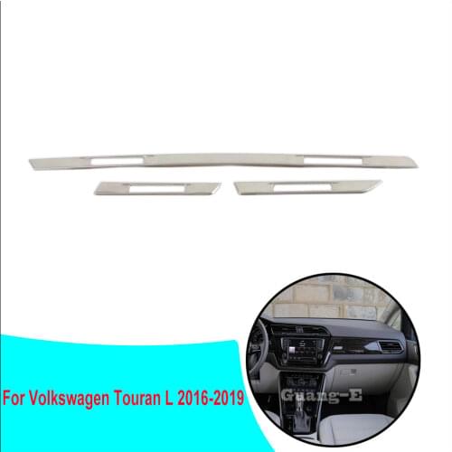 Car Garnish Cover Frame Trim Air Conditioning Condition Outlet Vent Sticks For VW Volkswagen Touran L 2016 2017 2018 2019