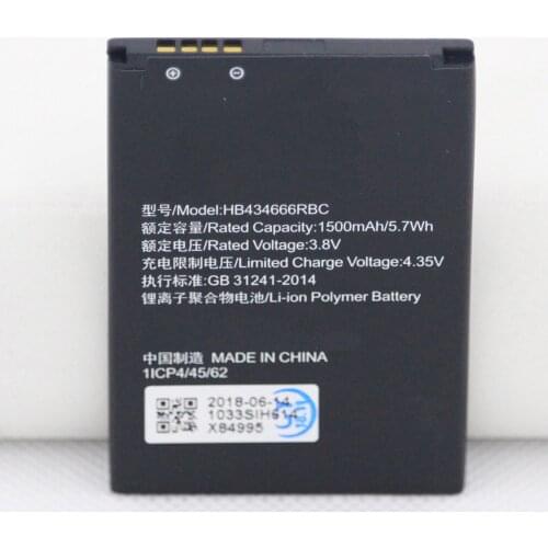 ISUNOO Phone Battery HB434666RBC For Huawei E5573 E5573S E5573s-32 Router battery 1500mah