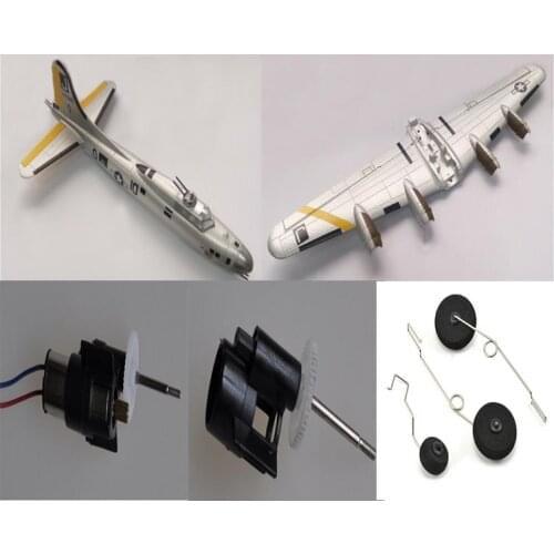 Topwing B17 Flying Fortress Aircraft Accessories Wing body motor base landing set