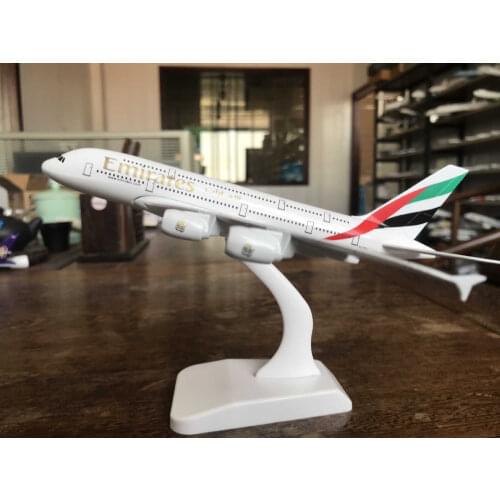1/400 A380 Aircraft Model Original Model Singapore United Arab Emirates British Hansha 20cm Collection Gift Metal Alloy
