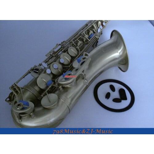 Professional TAISHAN Yellow Antique Tenor Saxophone sax High F# Saxofon New Case FREE LORICO ACCESSORY