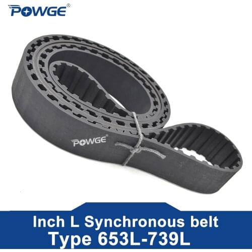 POWGE XL Timing belt 190/192/194/196/198 Width 025 6.4mm 037 Teeth 95 96 97 98 99 Synchronous Belt 190XL 192XL 194XL 196XL 198XL