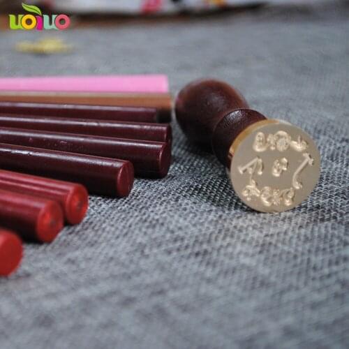 Custom seal and wax in various color for envelop