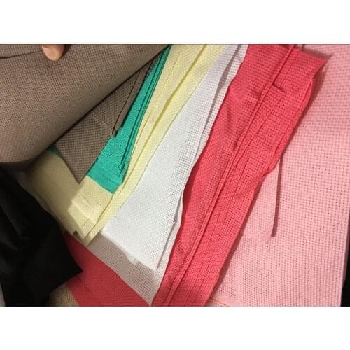 Oneroom different size Aida different colors 14CT cross stitch fabric canvas DIY handmade needlework sewing craft