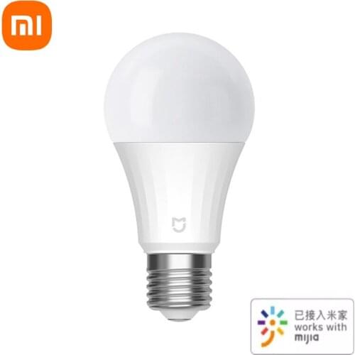 Xiaomi Mijia LED Smart Bulb 5W Bluetooth Mesh Version Controlled By Voice 2700-6500K Adjusted Color temperature Smart LED Bulb
