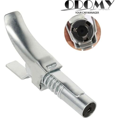 1/8 NPT SAE & Metric Zerk Fitting Release Lock On Coupling Grease Gun Adapter Hose Kit Gun Lock Grease Coupler Quick