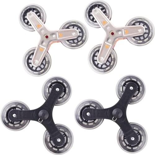 2Pcs/Set Shopping Cart Trolley Caster Luggage Suitcase Roller Replacement Wheel Pulley Sliding Roller Wheel Accessories