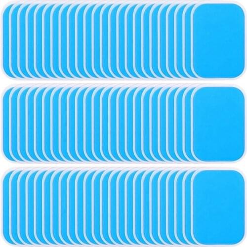 48PCS EMS Gel Pad, Electrode Gel Replacement Pad, EMS Absorbent Gel Pad, Abinal Muscle Trainer Accessories
