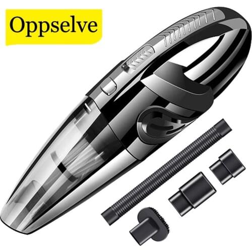 Car Vacuum Cleaner Portable Wireless Handheld Auto Rechargeable Vacuum Cleaner Robot for Car Interior Home PC Pet Hair Cleaning