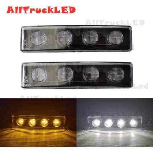 White Amber Blue Led lights for Scania lights For Scania SunVisor Light For Scania top lights R620 parts 1798980 1910437