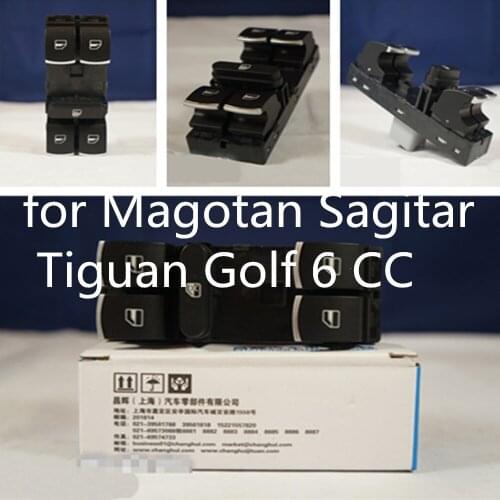 Polarlander Left Front Door Master for M/agotan/S/agitar/Ti/guan/G/olf 6/CC Electric Window Switch 5ND959857