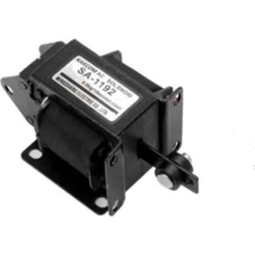 1PC SA-1192 Stroke 10mm AC Tractive Solenoid Electromagnet AC110V/ AC 220V 0.8KG